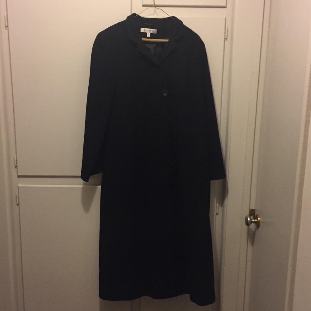 Harve Bernard Full length Wool Coat 🧥 🌨☔️